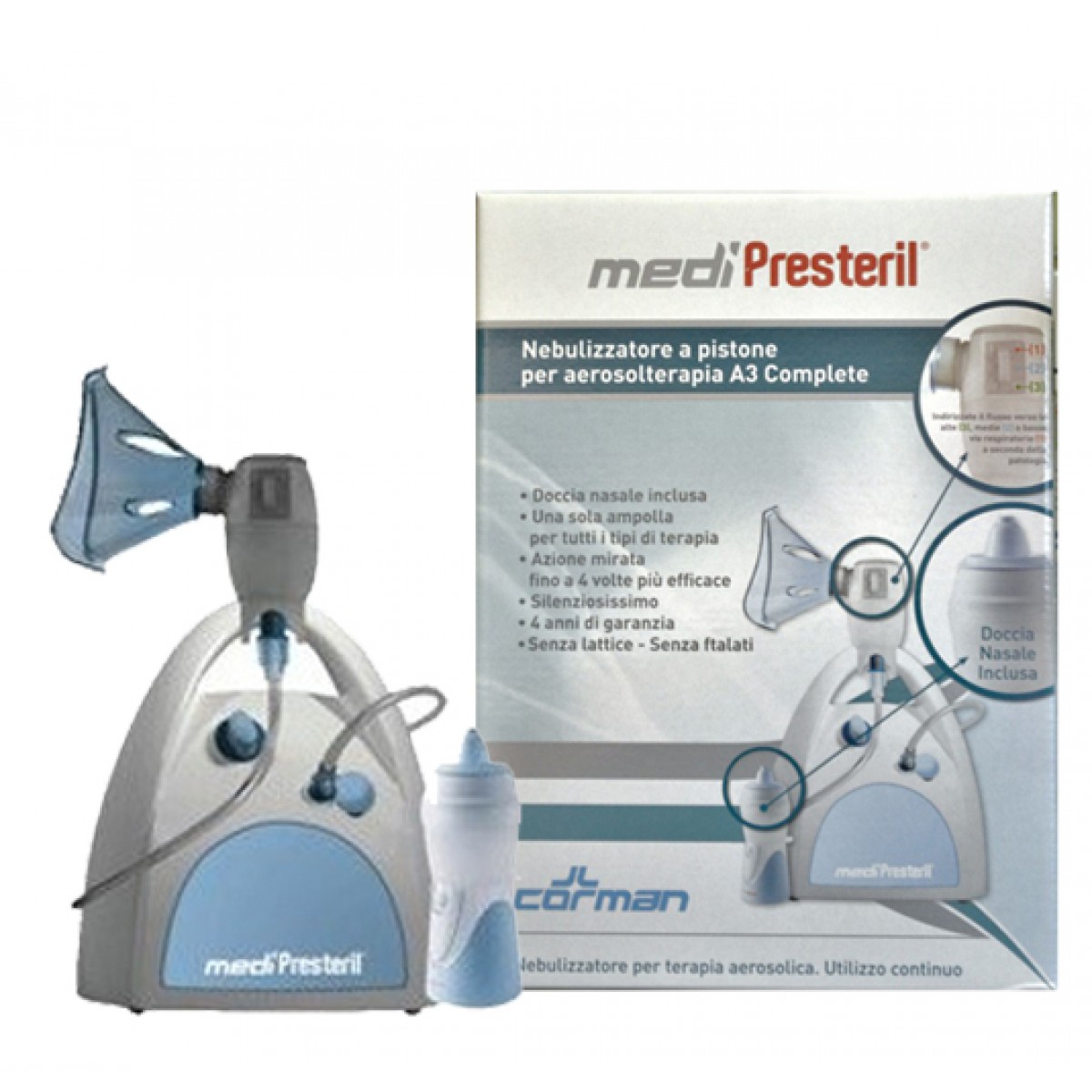 Farmacia San Giovanni  Medipresteril A3 aerosol con doccia nasale