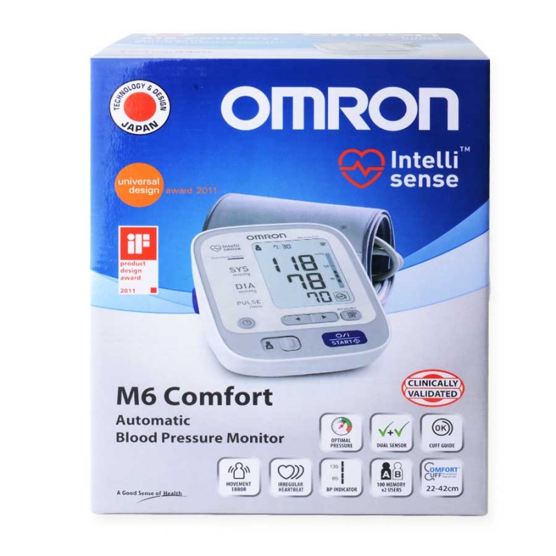 Farmacia San Giovanni  Misuratore di pressione automatico OMRON M6 comfort  Intellisense